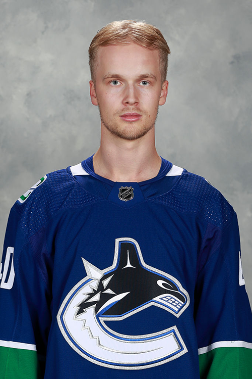 Elias Pettersson Headshot